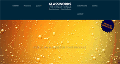 Desktop Screenshot of glassworksinternational.com